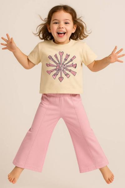 OKLU KALPLİ İSPANYOL TAKIM  Açık Pembe