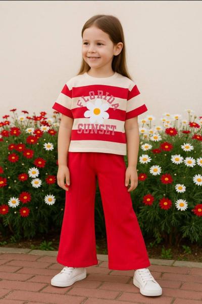 FLORİDA SUNSET ALT İSPANYOL TAKIM  Fuşya