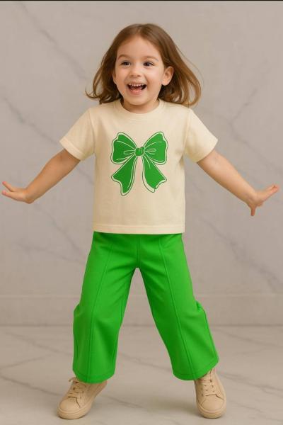 BEAUTİFUL FİYONKLU ALT İSPANYOL TAKIM  Yeşil