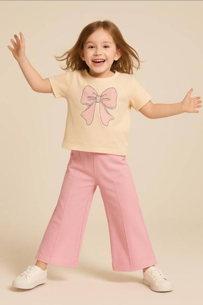 BEAUTİFUL FİYONKLU ALT İSPANYOL TAKIM  Pembe