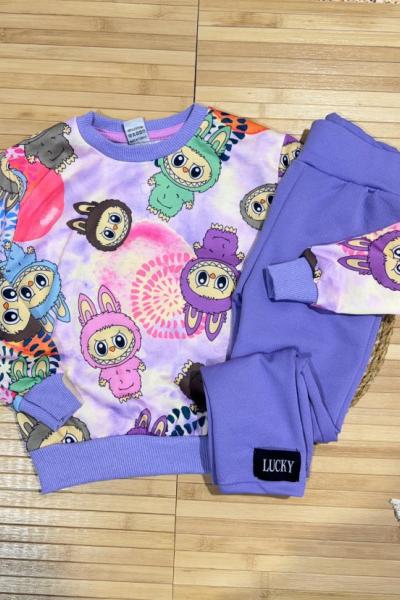 LALUBU CREP TAYTLI TAKIM  Mor