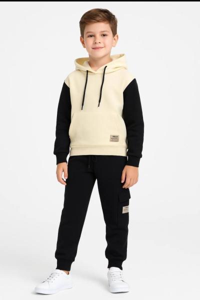 3 İP ŞARDONLU DESİGNED ERKEK TAKIM Siyah