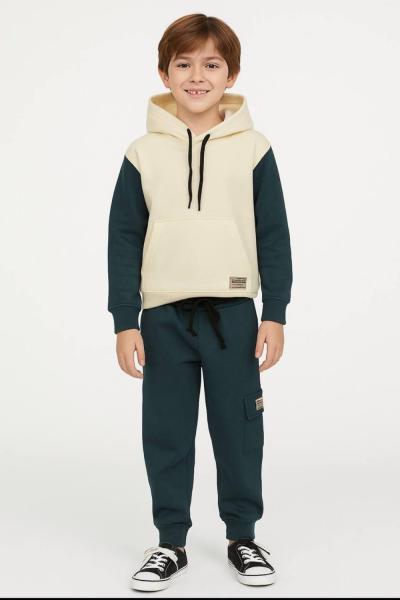 3 İP ŞARDONLU DESİGNED ERKEK TAKIM Petrol Mavisi