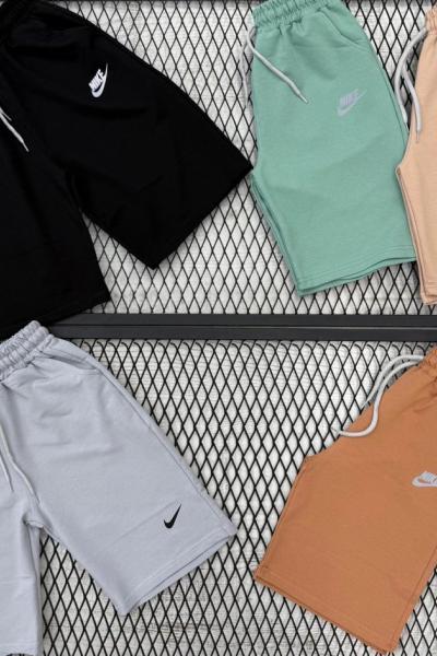 SADE NIKE YAZILI TEK ŞORT  Kahverengi