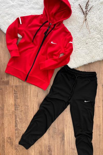 NİKE DALGIÇ KUMAŞ İKİLİ UNİSEX TAKIM Kırmızı