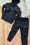 NİKE DALGIÇ KUMAŞ İKİLİ UNİSEX TAKIM Siyah