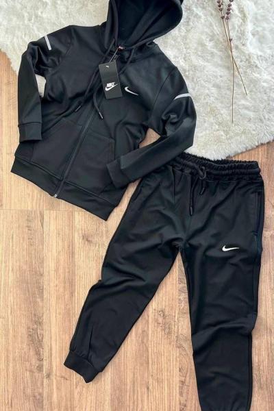 NİKE DALGIÇ KUMAŞ İKİLİ UNİSEX TAKIM Siyah