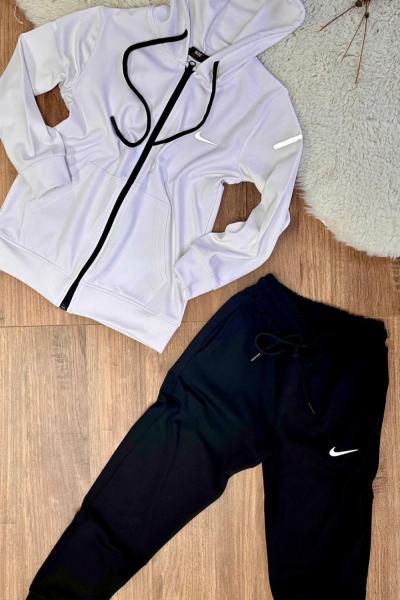 NİKE DALGIÇ KUMAŞ İKİLİ UNİSEX TAKIM Beyaz