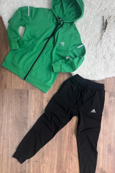 ADİDAS DALGIÇ KUMAŞ İKİLİ UNİSEX TAKIM Yeşil