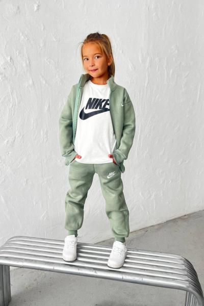 NK ÜÇLÜ BADİLİ GARSON BOY EŞOFMAN TAKIMI Yeşil