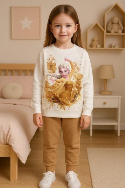 2 İP ŞARSONSUZ ELSA DANS EDEN  Bej