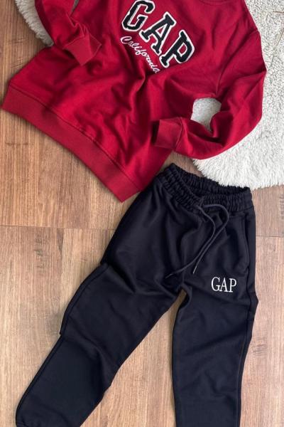 YENİ GAP CALİFORNİA ŞARDONLU TAKIM Kırmızı