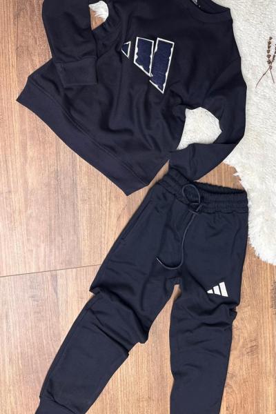 YENİ ADİDAS İKİ İP ŞARDONLU TAKIM Lacivert