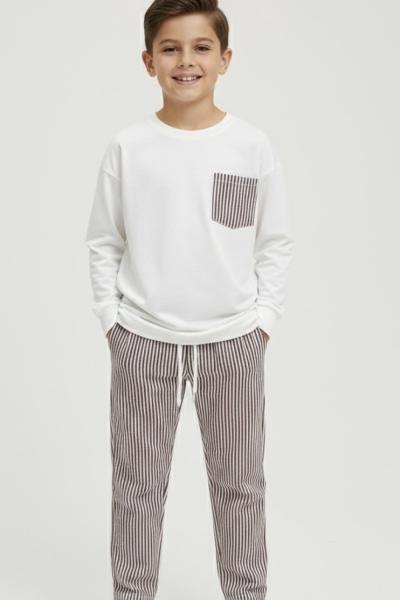 ÜST İKİ İP ALT SU YOLU PAÇA LASTİKLİ TARZ ERKEK TAKIM Bordo