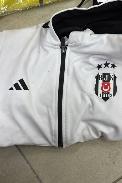 DALGIÇ B TAM FERMUAR EŞOFMAN TAKIMI YENİ Beyaz