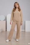 ANNE FİTİLLİ KADİFE RAHAT  TAKIM  Kahverengi Bej