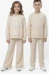 ÇOCUK FİTİLLİ KADİFE RAHAT TAKIM Bej