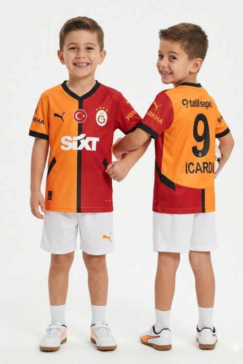 G ŞORTLU YAZLIK FORMA TAKIM  Kırmızı