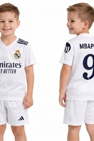 REAL MADRİD ŞORTLU YAZLIK FORMA TAKIM  Beyaz
