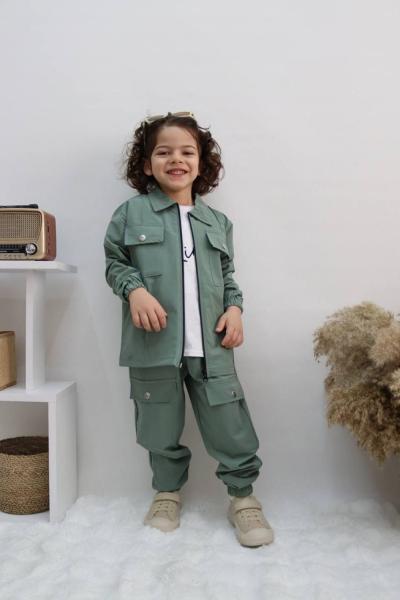 PARAŞÜT 3 LÜ ERKEK TARZ TAKIM  Haki