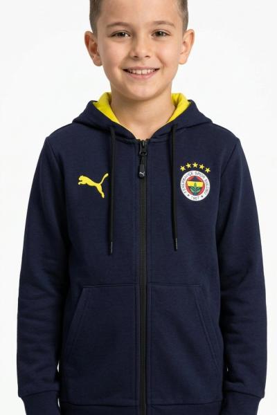 F DALGIÇ TEK ÜST FERMUARLI CEKET Lacivert