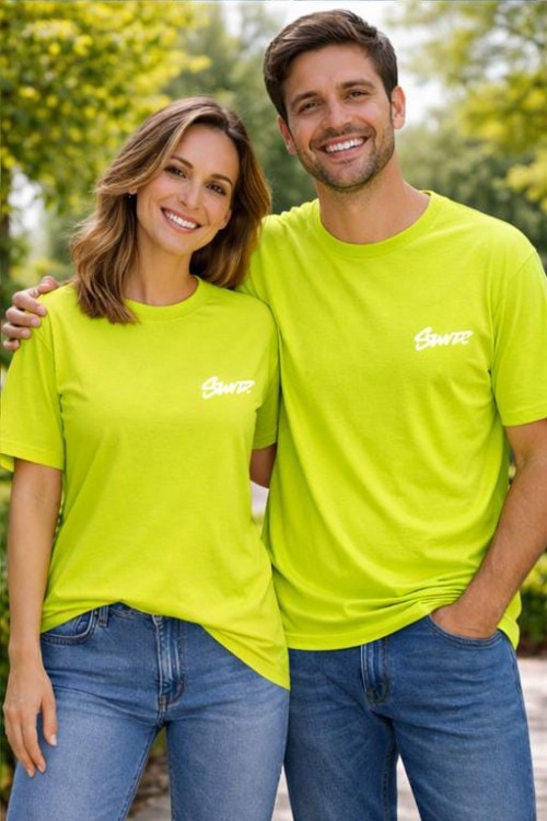 KAMPANYALI UNİSEX SWD TEK TİŞÖRT  Yağ Yeşili