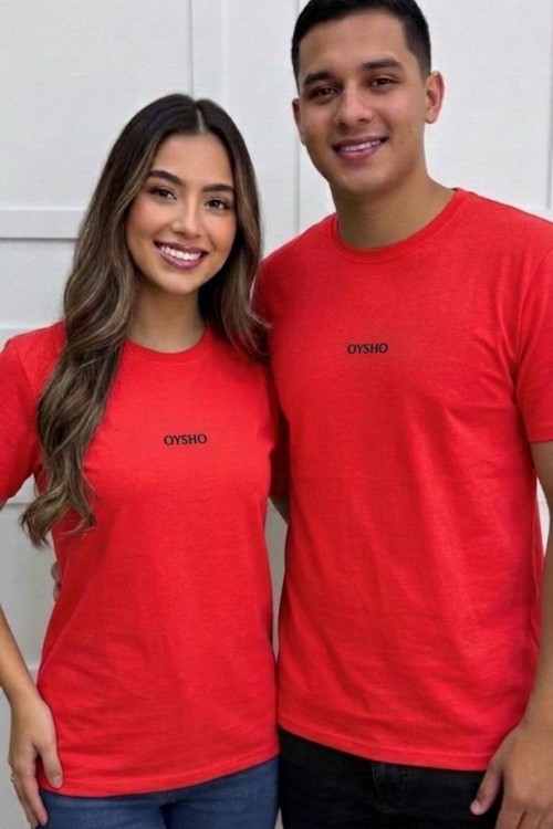 KAMPANYALI UNİSEX TEK OYS TİŞÖRT  Kırmızı