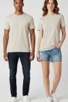 KAMPANYALI UNİSEX  TEK DÜZ  TİŞÖRT  Taş Rengi