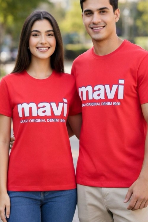 KAMPANYALI KÜÇÜK MAVİ 1991 YAZILI TEK TŞÖRT  Nar Çiçeği