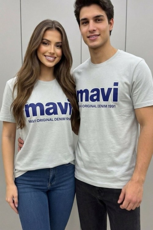 KAMPANYALI KÜÇÜK MAVİ 1991 YAZILI TEK TŞÖRT  Taş Rengi