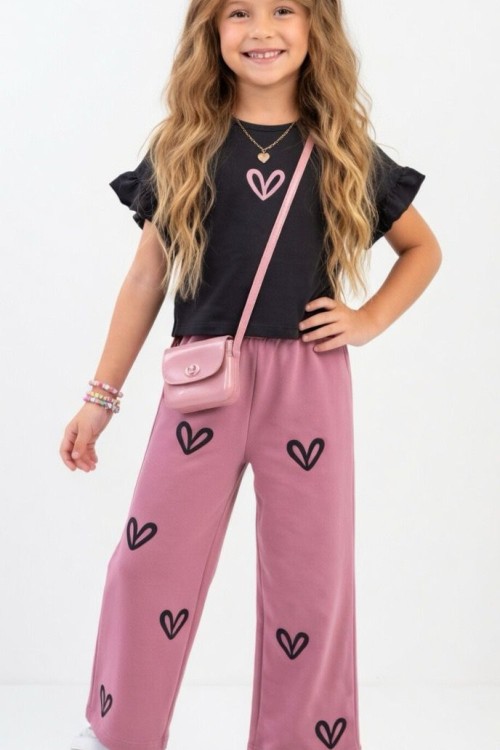 KOLLARI FIRFIR ÜSTÜ TEK KALPLİ ALT HER YERİ KALPLİ KISAKOLLU TAKIM Lila