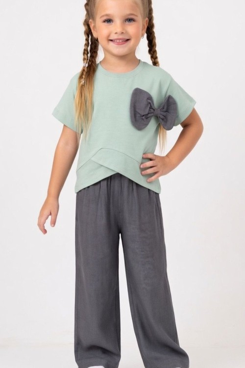 ÜST KENARI BÜYÜK FİYONKLU ÖNÜ ASİMETRİK KESİM İSPANYOL TAKIM  Yeşil