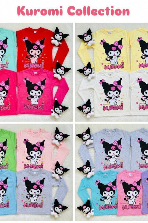 UTANAN KUROMİ UZUN KOL TEK SWEET  Mor