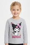 UTANAN KUROMİ UZUN KOL TEK SWEET  Gri