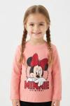 MİNNİE ORGİNAL UZUN KOL TEK SWEET  Somon