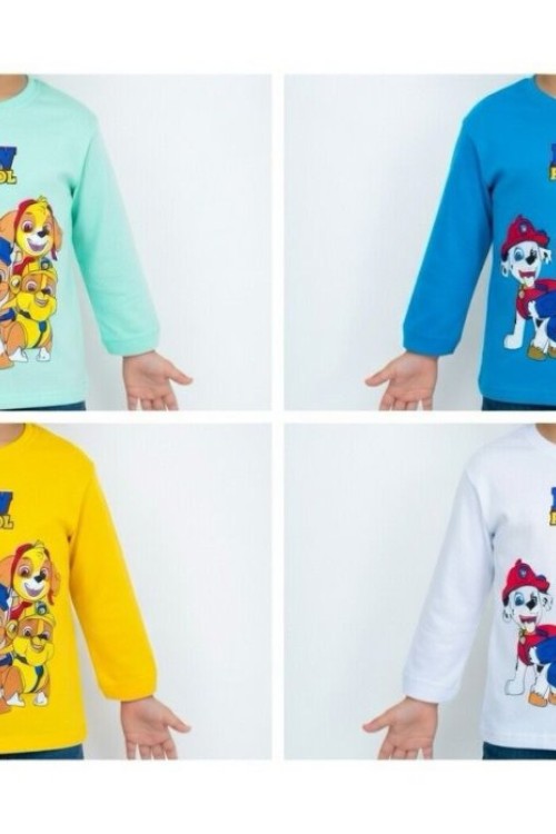 PAW PETROL UZUN KOL TEK SWEET  Yeşil