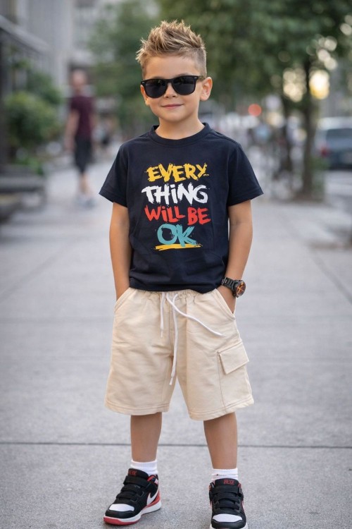 EVERY THİNG WİLL BE YAZAN ŞORTLU TAKIM  Lacivert