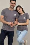 KAMPANYALI UNİSEX AÇIK ADİDAS TEK TİŞÖRT  Gri