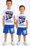 TRANS FORMERS ŞORTLU TAKIM  Mavi