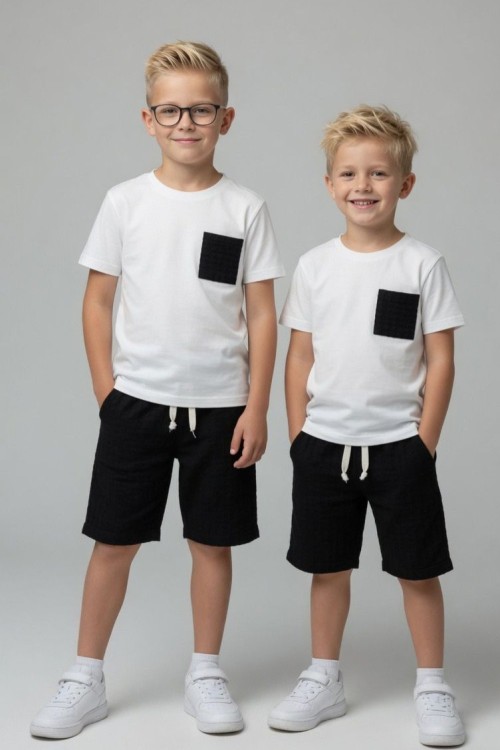 STRIVE CEPLİ ŞORTLU TAKIM  Siyah