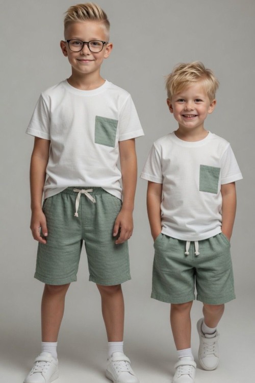 STRIVE CEPLİ ŞORTLU TAKIM  Yeşil