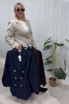 ÇOKLU GOLD DÜĞMELİ BLAZER CEKET Krem