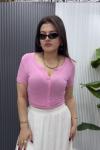 ÇITÇITLI KISAKOL CROP  BODY  Pembe
