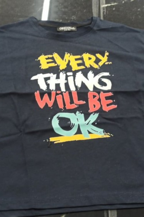 MEZAT EVERY THİNG WELL BE TİŞÖRT  Lacivert