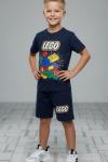 LEGO BASKILI ŞORTLU TAKIM  Lacivert