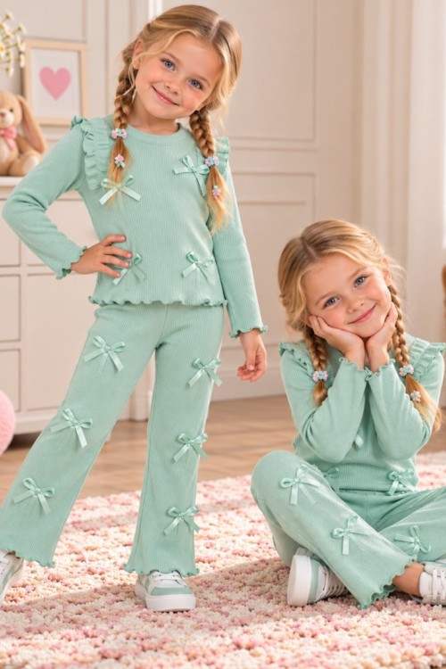 HER YERİ FİYONKLU KAŞKORSE TAKIM  Mint Yeşili