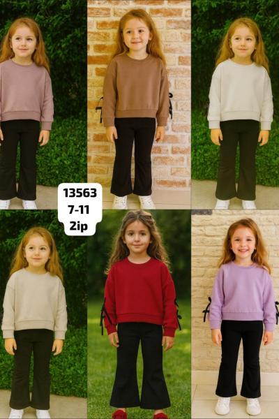 2 İP KOLLARI ŞERİT FİYONKLU İSPANYOL KIZ TAKIM Lila