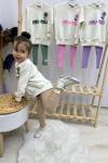3 İP MIUMIU TAYTLI TAKIM Bej
