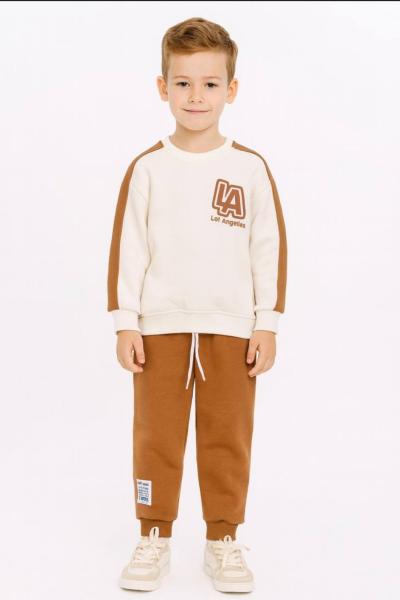 3 İP ŞARDONLU LA LOS ANGELES EŞOFMAN TAKIMI  Hardal Sarısı