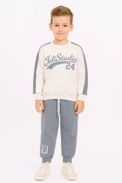 3 IP ŞARDONLU STÜDYO 24 YAZILI TARZ TAKIM  Açık Gri